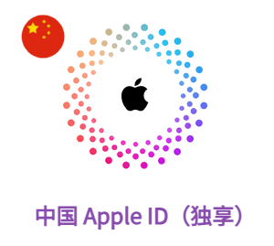 Apple ID 中国账号 (独享)